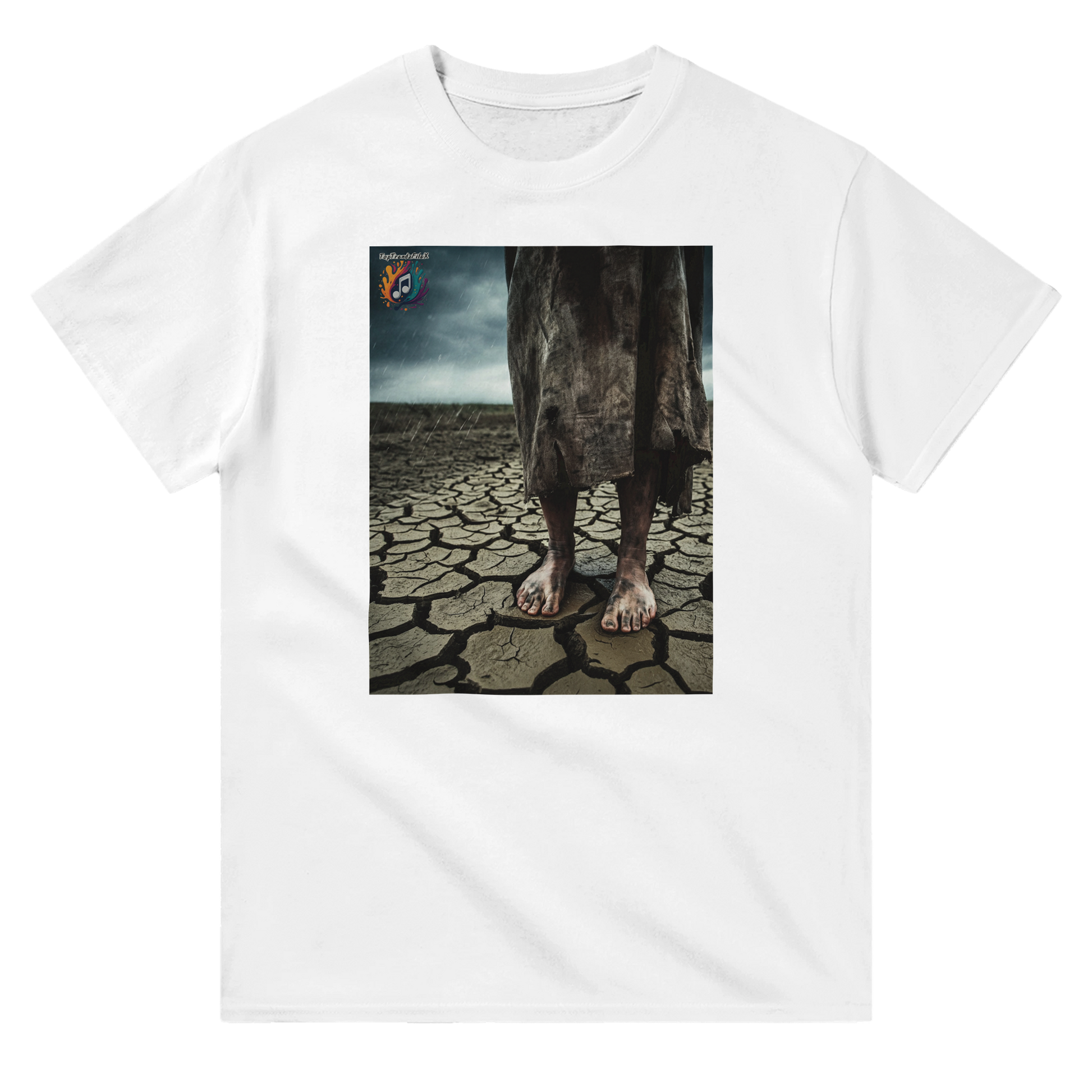 Heavyweight Unisex Crewneck T-shirt | Gildan® 5000 White - The Good SaMarites 